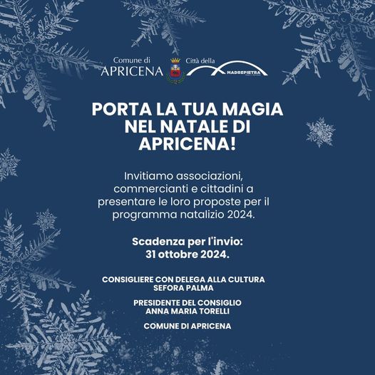 APRICENA È… NATALE PER TUTTI 2024